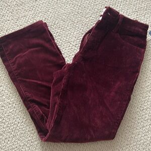 Universal Thread burgundy cords